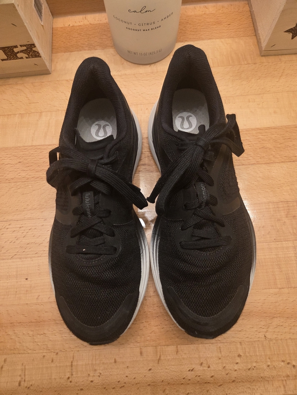Lululemon Blissfeel 2 Women's Running Shoe Black /Asphalt Grey/ Light Vapor Sz 8 - Picture 6 of 9